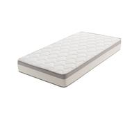 Moonia - Colchón de Muelles Ensacados 150X190CM - Cama de Matrimonio - Colchón Viscoelástico - Colchón de Alta Durabilidad - Colchón Antiacaros - Grosor +/- 22 cm - Modelo Spring MAX