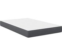 Colchón para cama de plataforma, color gris, 120 x 190 cm, tejido