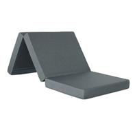 Colchón Plegable para Furgoneta, Mini Camper y Camping Gris 120 x 190 x 7 cm