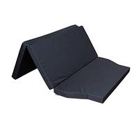Colchón plegable prémium para SpaceTourer, Traveller, Proace Verso y Zafira Live, colchón plegable de 190 x 140 x 8 cm, color negro