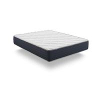 Colchón royalvisco 140x190 cm - multicapa hr - blue latex - muy grueso 24 cm, gel memory foam, 7 zonas, 2 caras invierno y verano - royal confort