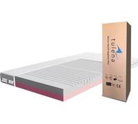 Colchón TULENA, 100 x 200 cm. Espuma confortable, firmeza media/firme. Nivel de firmeza H4/H5. Base de 14 cm. Colchón de doble cara. Funda antibacteriana con cremallera