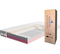 Colchón TULENA, 100 x 200 cm. Espuma confortable, firmeza media / media-firme (H3 / H4). Comfort Plus, 20 cm de grosor. Colchón de doble cara. Funda antibacteriana con cremallera