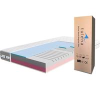 Colchón TULENA, 100 x 200 cm. Espuma confortable, firmeza media/media-firme (H3/H4). Modelo básico, 18 cm de grosor. Colchón de doble cara. Funda antibacteriana con cremallera