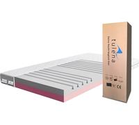 Colchón TULENA 160 x 200 cm. Espuma confortable, muy suave/suave. Nivel de firmeza H1 / H2. Base de 14 cm. Colchón de doble cara. Funda antibacteriana con cremallera