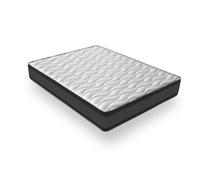 DAGOSTINO Home - Colchón Viscoelástico Onyx 90X190 cm. | Altura 20 cm | Firmeza Alta y Ergonómica | Reversible Invierno/Verano | Certificado Oeko-Tex | Blanco y Negro.