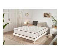 Colchón Viscoelástica Air Max - Ergonómico - Independecia de lechos - Transpirable - 15 CM - Blanco - 80X180 - Moonia White 135 x 200