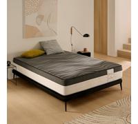 Colchón Viscoelástico 135x200 cm Fluente - 30 cm - Adaptabilidad Excelente | Firmeza Media - Doble Cara adaptado a cada estación - Diseño Exclusivo - Hipoalergénico - Certificado Oeko Tex