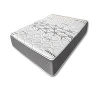 Colchón viscoelástico 30 cm alta gama, 105x180cm de alta firmeza con carbono-grafeno anti-stress