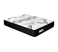 Duérmete Online - Colchón Viscoelástico con Muelle ensacado - Viscobox - Blanco/Negro - Reversible -Transpirable - Altura 21cm - Alta Gama