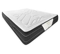 Colchón viscoelástico de 105x190 cm, con núcleo de HR, 30 cm de grosor, diseño ergonómico e hipoalergénico