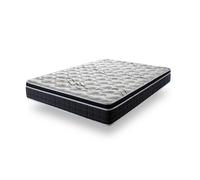 Colchón Viscoelástico HR Memory Carbono de SonnoMattress, Altura 24 cm Black 160x190