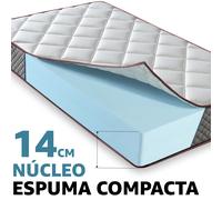 Colchon Viscoelástico LuxiaBed Elixir Alturas 14 20 26 cm Firmeza Media Adaptabilidad Higiénico y Transpirable MemoryVex Height 14cm 160 x 200cm
