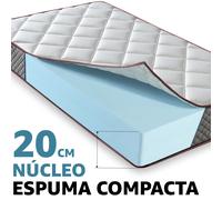 Colchon Viscoelástico LuxiaBed Elixir Alturas 14 20 26 cm Firmeza Media Adaptabilidad Higiénico y Transpirable MemoryVex Height 20cm 180 x 190cm