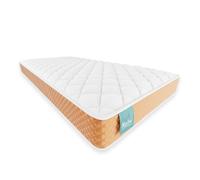 Colchón viscoelástico one 15 nalui 75x200 firmeza media-alta y grosor 15cm. tejido 3d y multicapa 8 airsoftpro, fabricado en españa