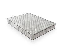 DAGOSTINO Home - Colchón Viscoelástico Los Angeles 90x190 cm | Altura 20 cm | Firmeza Alta y Soporte Ergonómico | Reversible Invierno/Verano | Núcleo de Alta Densidad | Certificado Oeko-Tex | Blanco
