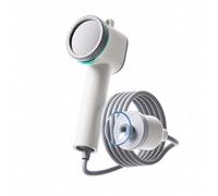 Colcolo Cabezal Ducha Eléctrico Portátil sin Instalación Ducha Portátil con Tubo Flexible cción Prerizado para Viajes