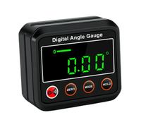 Colcolo Caja de Nivel de Cubo de ángulos de Calibre de ángulo Digital, Versátil, Profesional, Utilidad, Buscadores de ángulo de Nivel de Inclinómetro para con, con Retroiluminación de Pitido