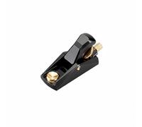 Colcolo Cepillo de Carpintería Mini Avión de Mano Cepillo de Banco Cepillo Bajo Ángulo Herramienta Manual de Aluminio para Superficies Ligeras Control en, Negro