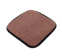 Colcolo Cojín Redondo para Silla Fabricado en Poliéster con Base Antideslizante Almohadilla Cuadrada y Rectangular para Asiento de Comedor y Oficina Adecuado, tal como se describe, Cuadrado 30cm