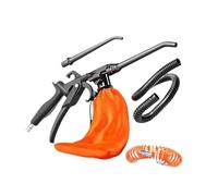 Colcolo Compresor de Aire, soplador, aspiradora, Herramienta de Limpieza neumática con Accesorios, Herramienta neumática de aspiración y soplado de Aire, con Tubo de Resorte