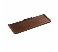 Colcolo Estante de Pared de Madera para Organización Decorativa Plantas Perfumes Cosméticos Diseño Moderno Bandeja Recesada Almacenamiento Vertical Adecuado para Dormitorio Tocador Baño, 40 Cm
