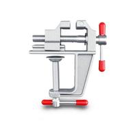 Colcolo Mini Tornillo de Banco de Mesa Mordaza Sujeción Estructura Compacta de Aluminio con Apriete y Estabilidad Mejorada, Mini Tornillo De Banco De Aluminio Fundido YB26187 En Bolsa