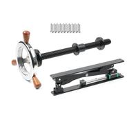 Colcolo Mordaza de Banco para Carpintería de Pierna Tornillo de Banco Abrazadera de Banco Placas de Agarre con Movimiento Uniforme Acero Mecanizado CNC con, Industrial, Moderno, Minimalista-B