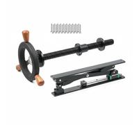 Colcolo Mordaza de Banco para Carpintería de Pierna Tornillo de Banco Abrazadera de Banco Placas de Agarre con Movimiento Uniforme Acero Mecanizado CNC con, Industrial, Moderno, Minimalista-A
