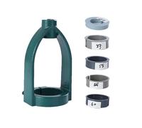 Colcolo Mortising Machine Taladro Mortajadora Kit Adaptador Accesorios Conjunto Escoplo Manguitos Reductores Acero y Plástico para Cortes Rectos en Agujeros, Juego Completo