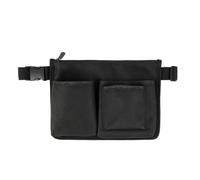 Colcolo Riñonera de Herramientas Bolsa Organizador Estuche Portaherramientas Cinturón Diseño Blando Rectangular con Dos Bolsillos Frontales y Acceso Rápido