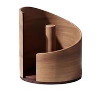 Colcolo Soporte madera para toallas papel, soporte para toallas cocina, decorativo independiente calidad para decoración del hogar,