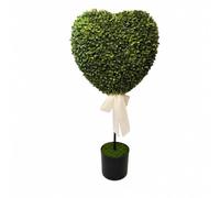 Colcolo Topiario en Forma Corazón Compacto Artificial Corazón Decoración para Bodas