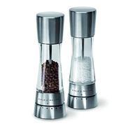 Cole & Mason Set de molinillos de sal y pimienta Derwent 19 cm Plateado