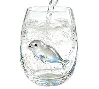 Colección De Copas Vino Artesanales Con Diseño Animales Marinos En 3D (A)