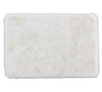 Colección SCHÖNER WOHNEN - Alfombra de baño BALI, color blanco, 60 x 90 cm