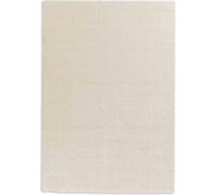 Colección SCHÖNER WOHNEN. Alfombra de pelo alto, diseño PURE, color crema, 80 x 150 cm