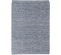 Colección SCHÖNER WOHNEN. Alfombra de pelo alto para sala de estar, modelo POPPY, color azul claro, 140 x 200 cm