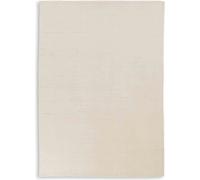 Colección SCHÖNER WOHNEN. Alfombra de pelo corto para sala de estar, modelo Elara, color blanco, 140 x 200 cm