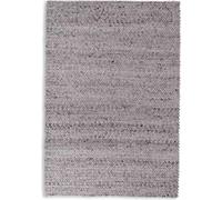 Colección SCHÖNER WOHNEN. Alfombra para sala de estar, modelo ENISA, color gris, 140 x 200 cm