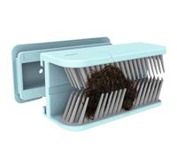 Colector de Pelo de Ducha de Silicona montado en la Pared, colector de Pelo Reutilizable para bañera de baño, Trampa Adhesiva para Drenaje de Ducha