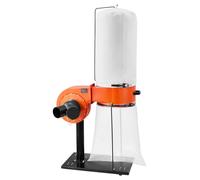 Colector de polvo VEVOR, caudal de aire de 781,54 m³/h, colector de polvo móvil con bolsa de recolección de 80 litros, filtración de bolsa de 2,5 micrones, contenedor móvil de polvo de madera para la 
