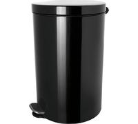Colector de residuos con pedal, con iones de plata helit, con cubo interior de plástico