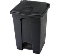 Colector de residuos con pedal fabricado con material reciclado, antibacteriano Probbax, capacidad 45 l, H x A x P 620 x 400 x 410 mm