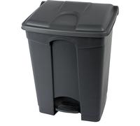 Colector de residuos con pedal fabricado con material reciclado, antibacteriano Probbax, capacidad 70 l, H x A x P 673 x 420 x 495 mm