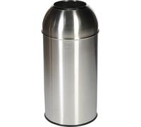Colector de residuos de acero inoxidable Probbax, capacidad 40 l, A x H x P 350 x 740 x 350 mm