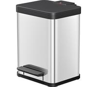 Colector de residuos ecológico con pedal Hailo, uno Plus M, capacidad 17 l