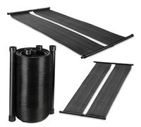 Colector solar para piscinas, bomba de calor para piscinas, sistema de calefacción solar, lámina solar, manta calefactora, resistente a los rayos UV, aumento de temperatura: 4-6°C, 2 unidades, dimensi