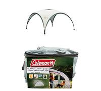 Coleman Carpa Event Shelter XL, Cenador para festivales, jardín y camping + panel lateral con ventanas y puerta