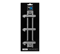 colgador acero inoxidable 3 ganchos 3716-1-00 (blister) inofix
